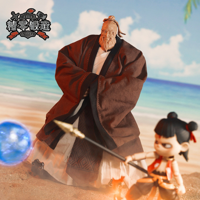 【精零锻造 预】Romankey1/12超可动男素体 大块头 孔子 布衣配件