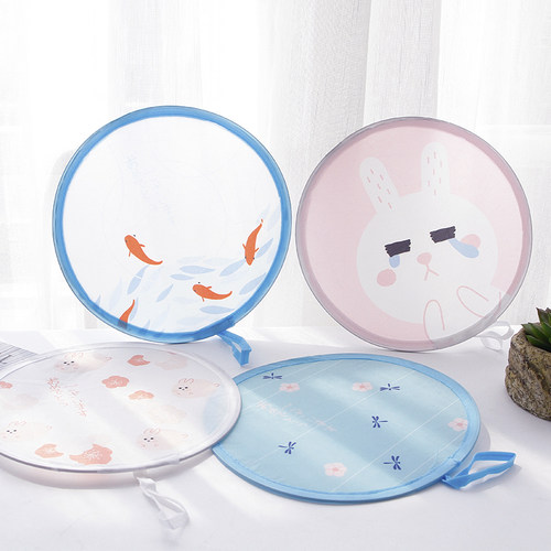 订制日式抖音迷你折叠团扇