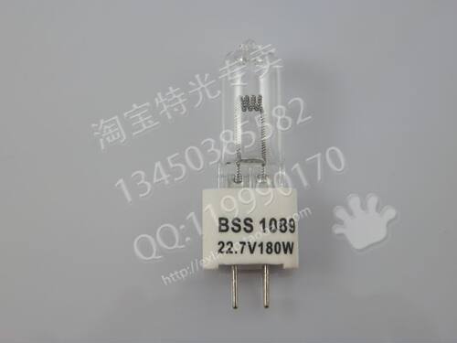 NUVO无影灯泡 BSS1089 22Q00006 22.7V180W 手术无影灯灯泡 插脚