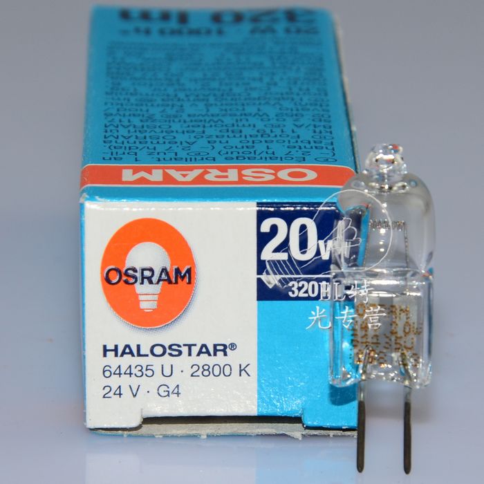 OSRAM(欧司朗) 64435U 24V20W 投影仪显微镜卤素米泡G4 家装灯饰光源 卤钨灯 原图主图