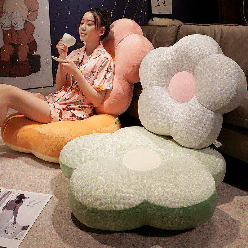 花朵床上靠枕床头靠垫软包学生宿舍看书玩手机靠背垫护腰枕头抱枕,居家布艺,腰靠垫,淘宝优惠券,粉丝福利购,淘宝优惠卷