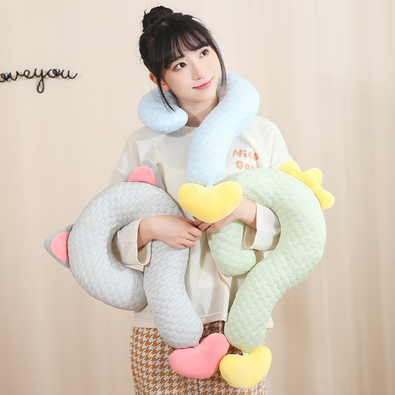 冰丝清凉感创意问号抱枕