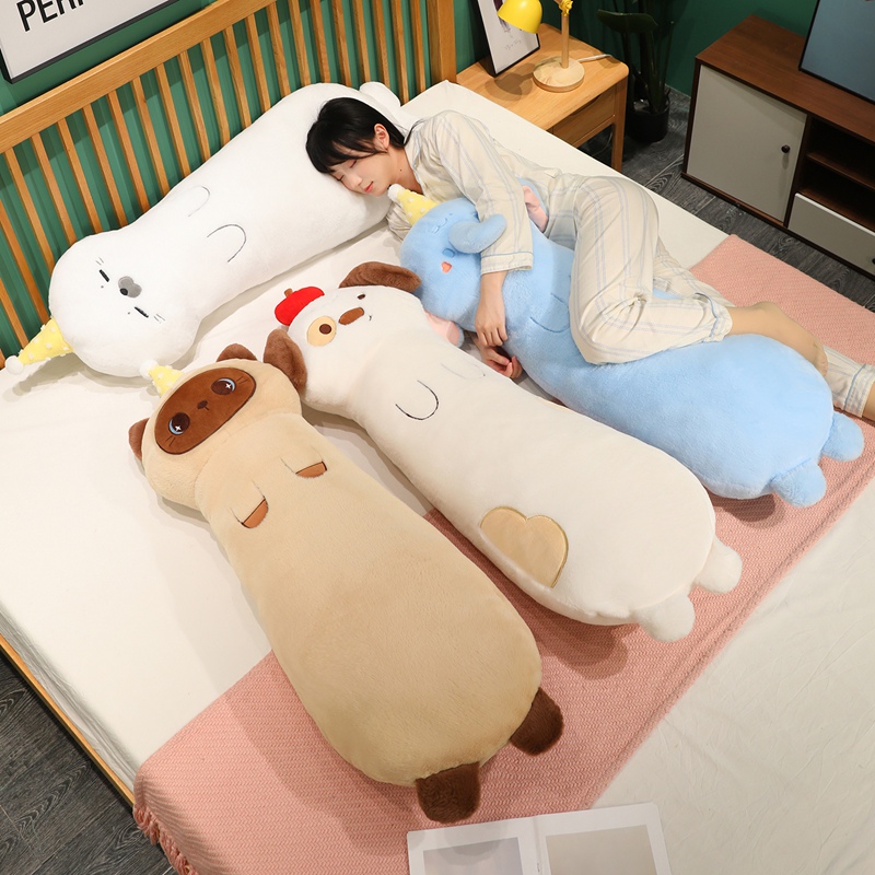 可爱卡通陪你睡觉抱枕夹腿长条枕