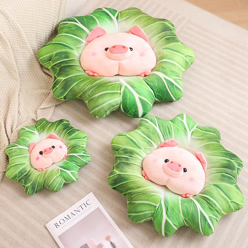 白菜猪蒲团坐垫沙发客厅地上地垫飘窗椅子久坐家用学生坐墩榻榻米,居家布艺,蒲团,淘宝优惠券,粉丝福利购,淘宝优惠卷