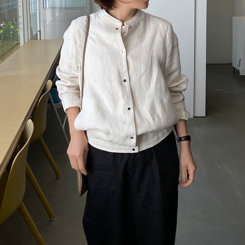 小米家好品质知性短外套人字亚麻