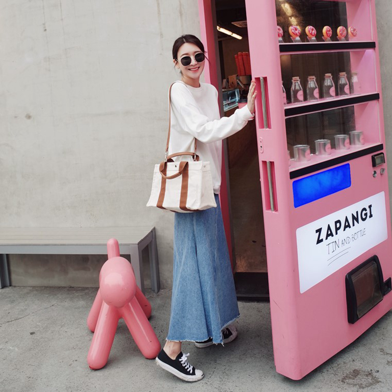 Q15韩国女装代2019新品洗水做旧春夏开叉牛仔半身裙长裙简约休闲|msdalam kategori Butik wanita / wanita, skirt - dari Buy2taobao.com untuk memberikan perkhidmatan ejen Taobao profesional membeli