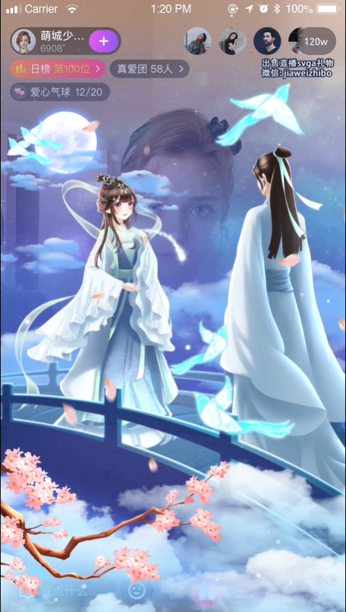 七夕鹊桥之恋  svga格式全屏动画动效设计定制 可配音效