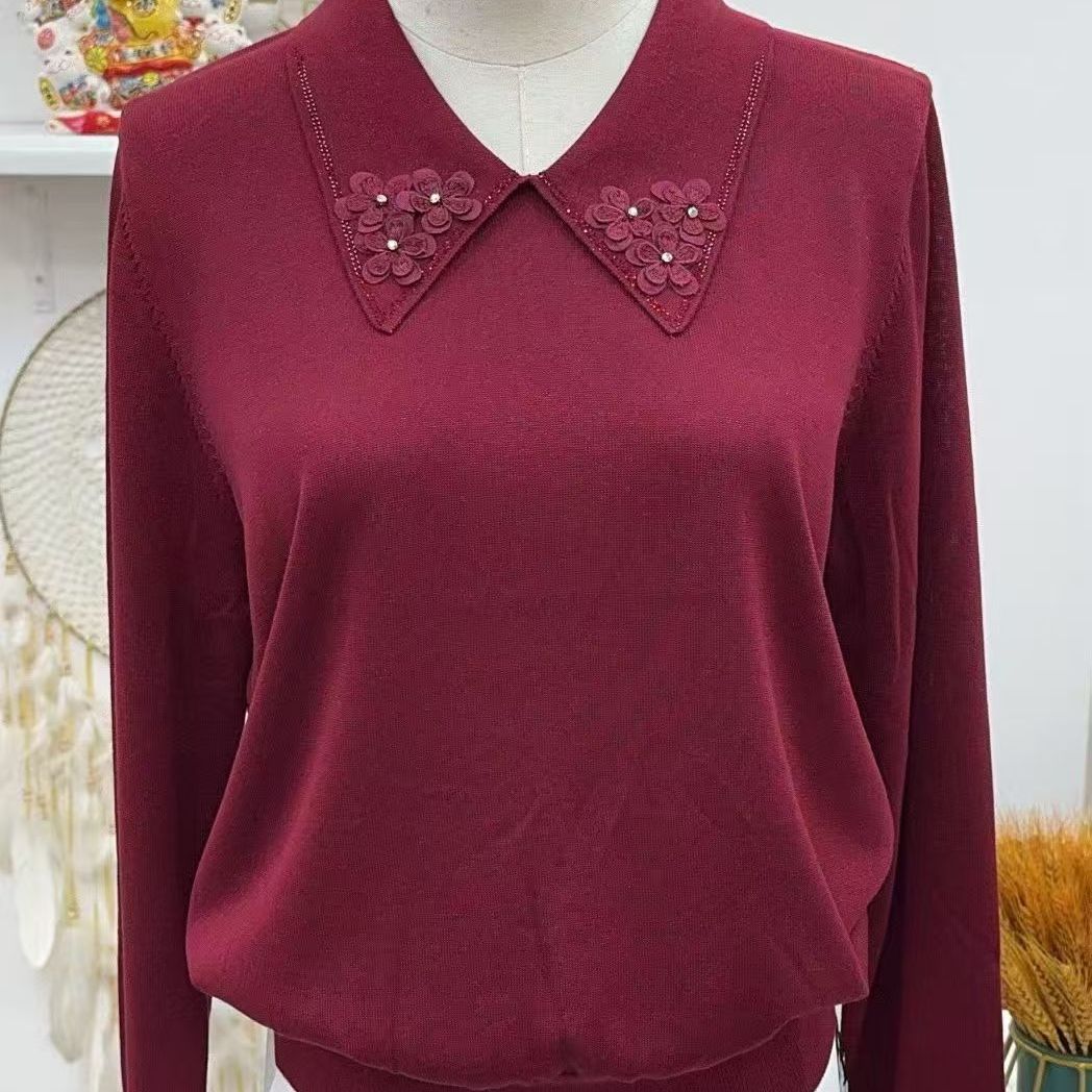 2025新款莱赛尔天丝翻领针织衫