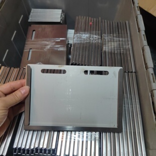 泉州福州漳州新国标电动车牌框尺寸12*18cm不锈钢加厚保护框0.6厚