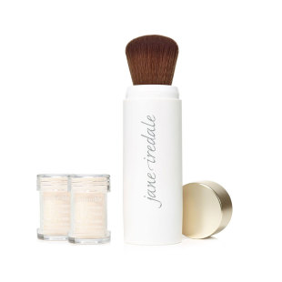 Jane Iredale珍爱芮德美国隐形毛孔定妆遮阳防晒蜜粉带刷SPF30