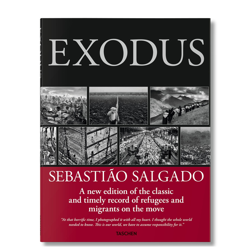 现货英文原版EXODUS SEBASTIAO SALGADO流离萨尔加多摄影艺术书籍进口原版-封面