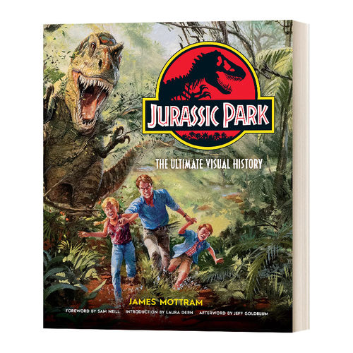 现货 英文原版 侏罗纪公园 终极视觉史 Jurassic Park: The Ultimate Visual History 侏罗纪影视设定集