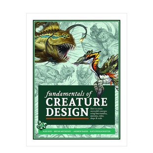 Guide 初学者生物设计指南 英文原版 3dtotal 进口艺术 Beginner’s Design 现货 Creature