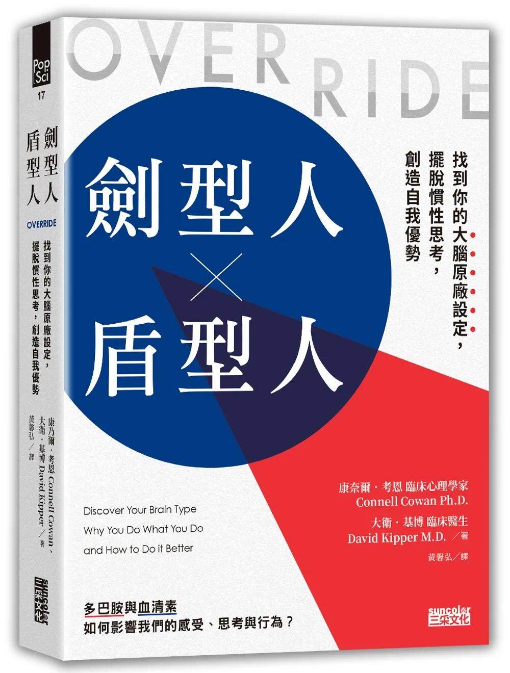 预售 剑型人╳盾型人:找到你的大脑原厂设定,摆脱惯性思考,创造自我优势 三采 康乃尔.考恩