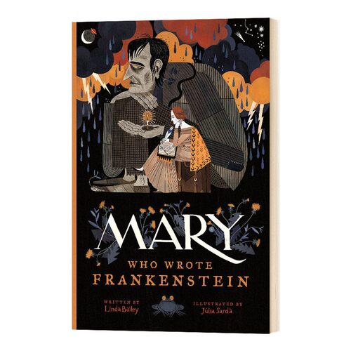 现货 英文原版 玛丽·雪莱的故事 纪念《弗兰肯斯坦》200周年 精装 Mary Who Wrote Frankenstein
