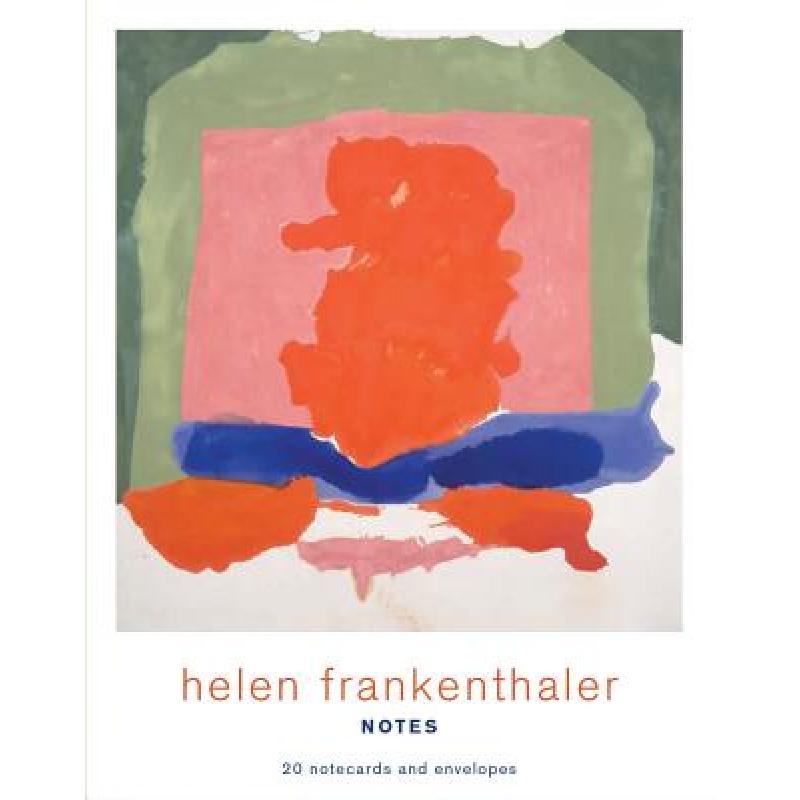 现货  英文原版 Helen Frankenthaler Notes : 20 Notecards and Envelopes 书籍/杂志/报纸 原版其它 原图主图