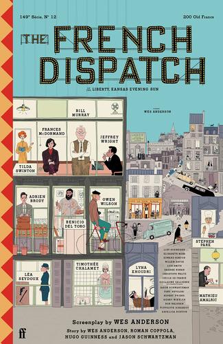 现货 英文原版 法兰西特派 剧本 The French Dispatch Wes Anderson 韦斯 安德森 对称狂魔 色彩鬼才