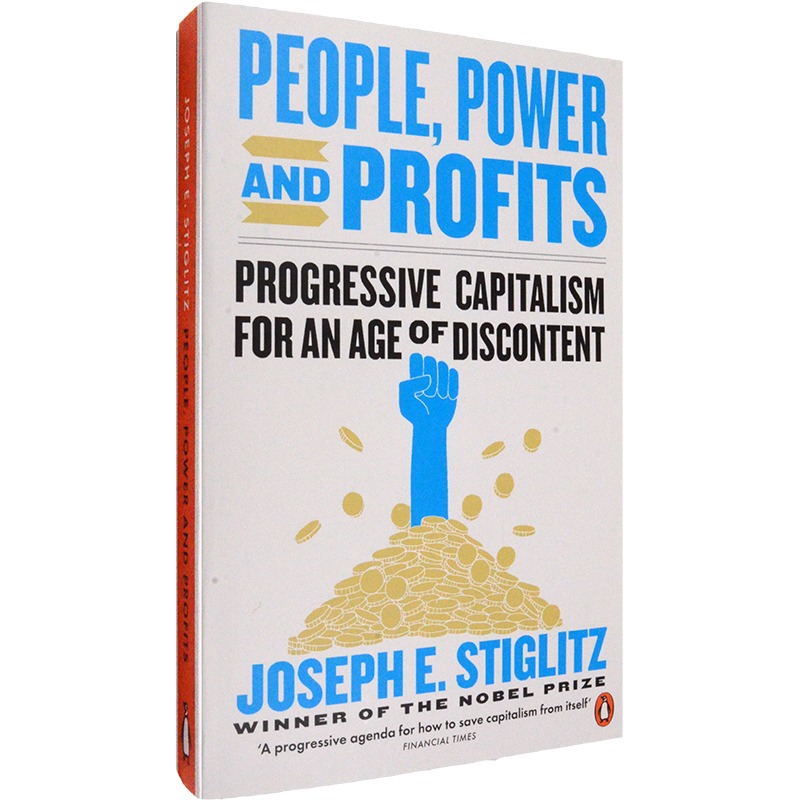 现货 英文原版 人民、权力和利润 People, Power, and Profits: Progressive Capitalism for an Age of Discontent 书籍/杂志/报纸 管理类原版书 原图主图