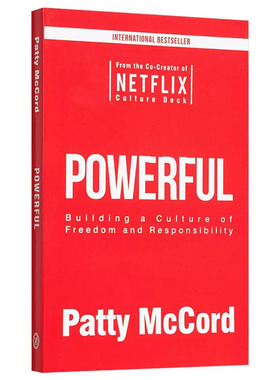 现货 奈飞文化手册 英文原版 Powerful Patty McCord Missionday 奈飞前CHO帕蒂麦考德颠覆之作 企业管理类书 经营管理
