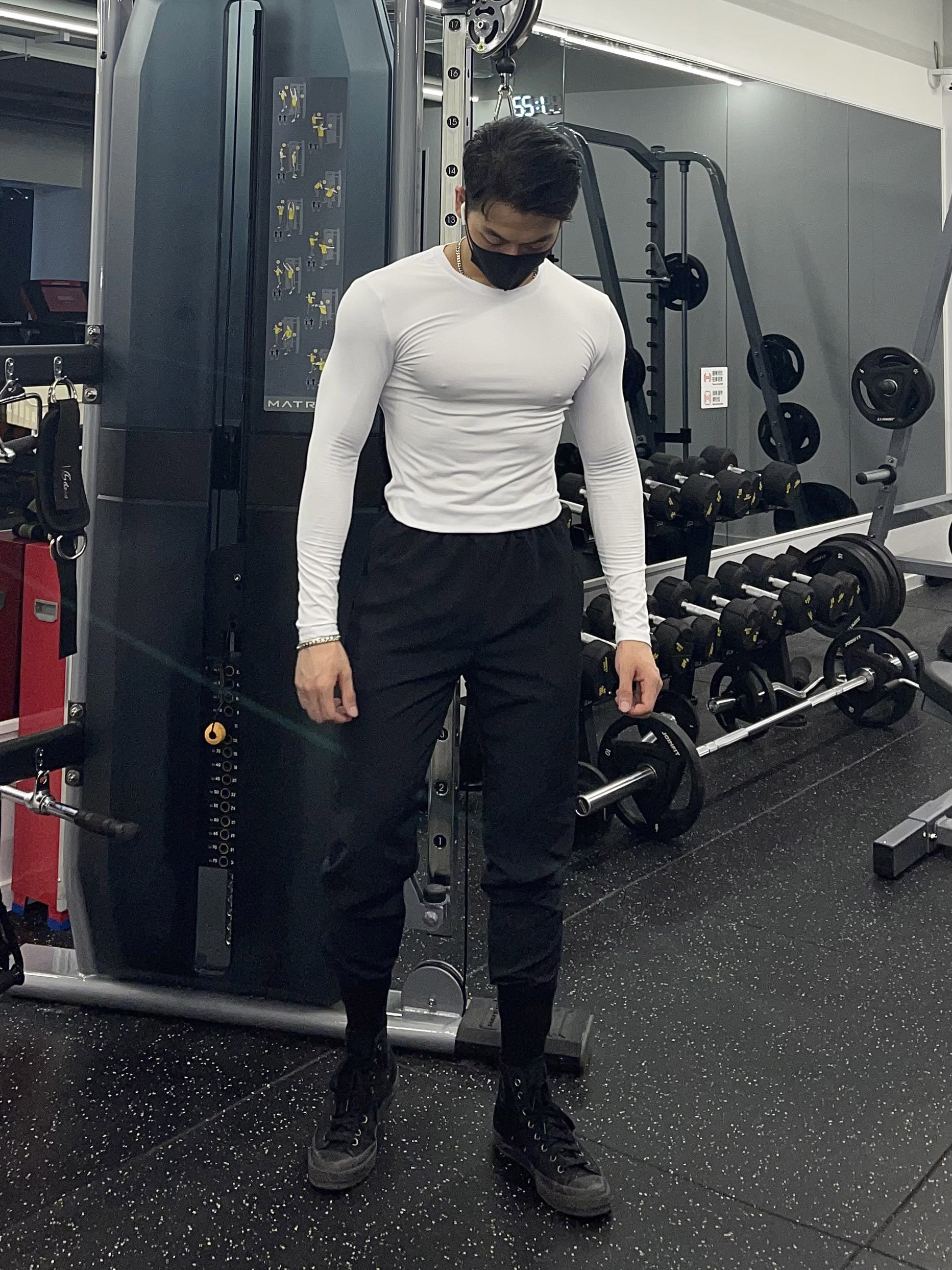 TIGHTS MENS LONG-SLEEVED SPORTS TOPS RUNNING TRAINING BASKETBALL MUSCLES QUICK DRYING SWEAT ABSORPTION BREATHABLE STRETCH FITNESS CLOTHES