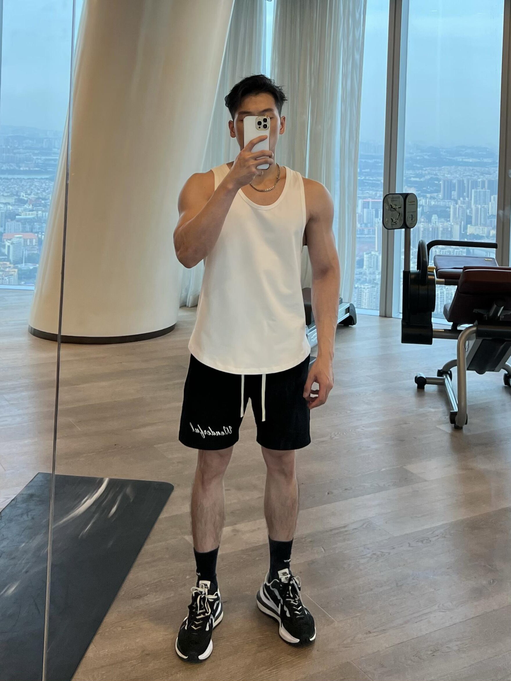 FITNESS VEST MENS SUMMER TRAINING LOOSE BASKETBALL RUNNING YOGA MUSCLE AMERICAN STRETCH TIDE SPORTSWEAR TOP