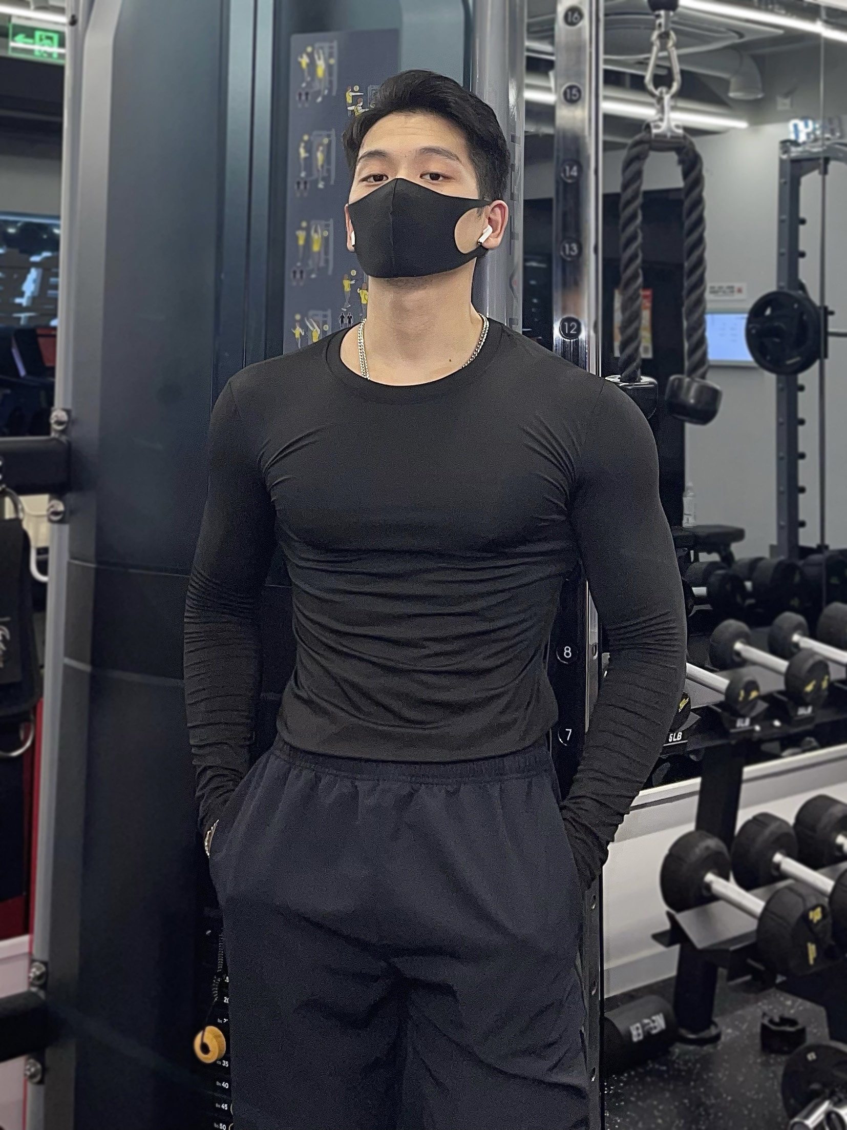 TIGHTS MENS LONG-SLEEVED SPORTS TOPS RUNNING TRAINING BASKETBALL MUSCLES QUICK DRYING SWEAT ABSORPTION BREATHABLE STRETCH FITNESS CLOTHES