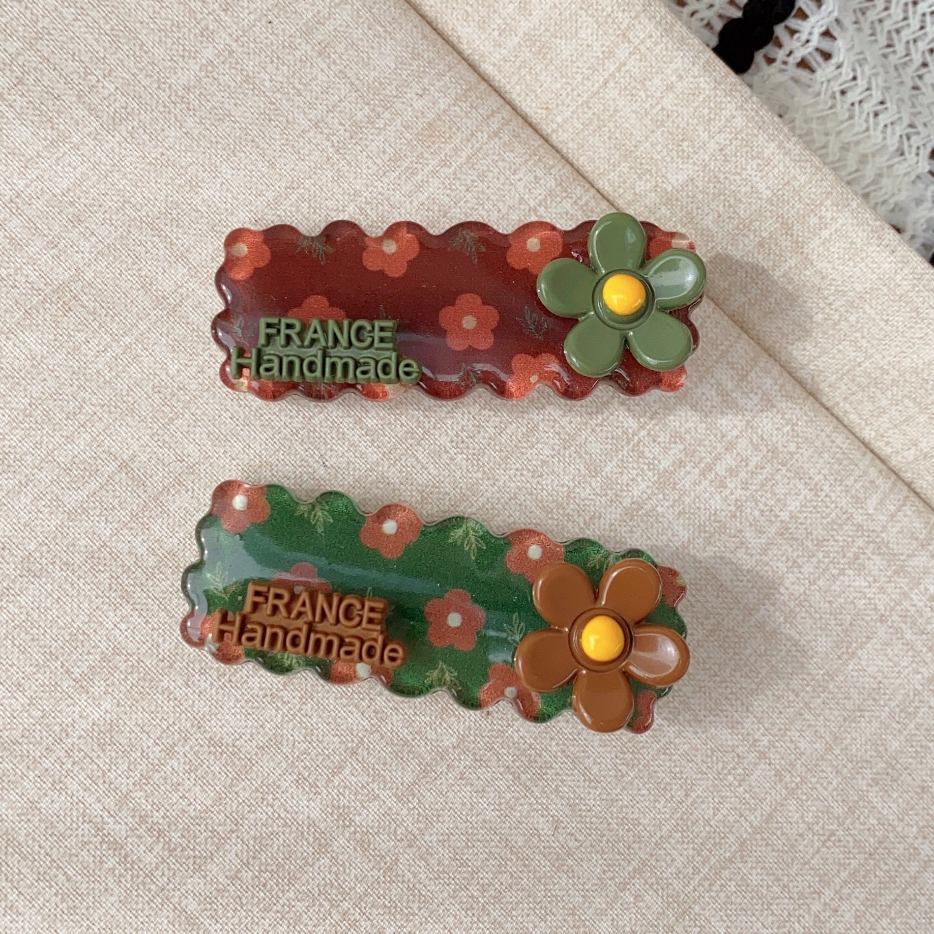 甜美花朵~发家韩国秋冬新款发夹