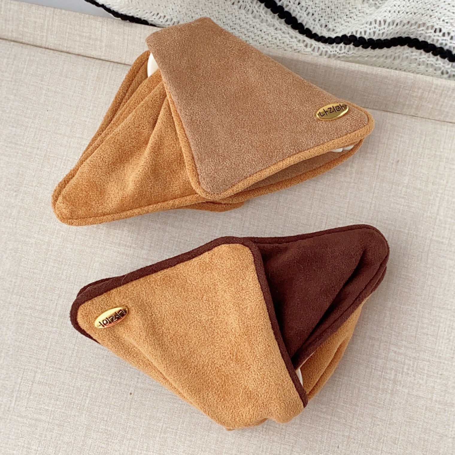 美拉德双拼发家新款韩系三角发夹