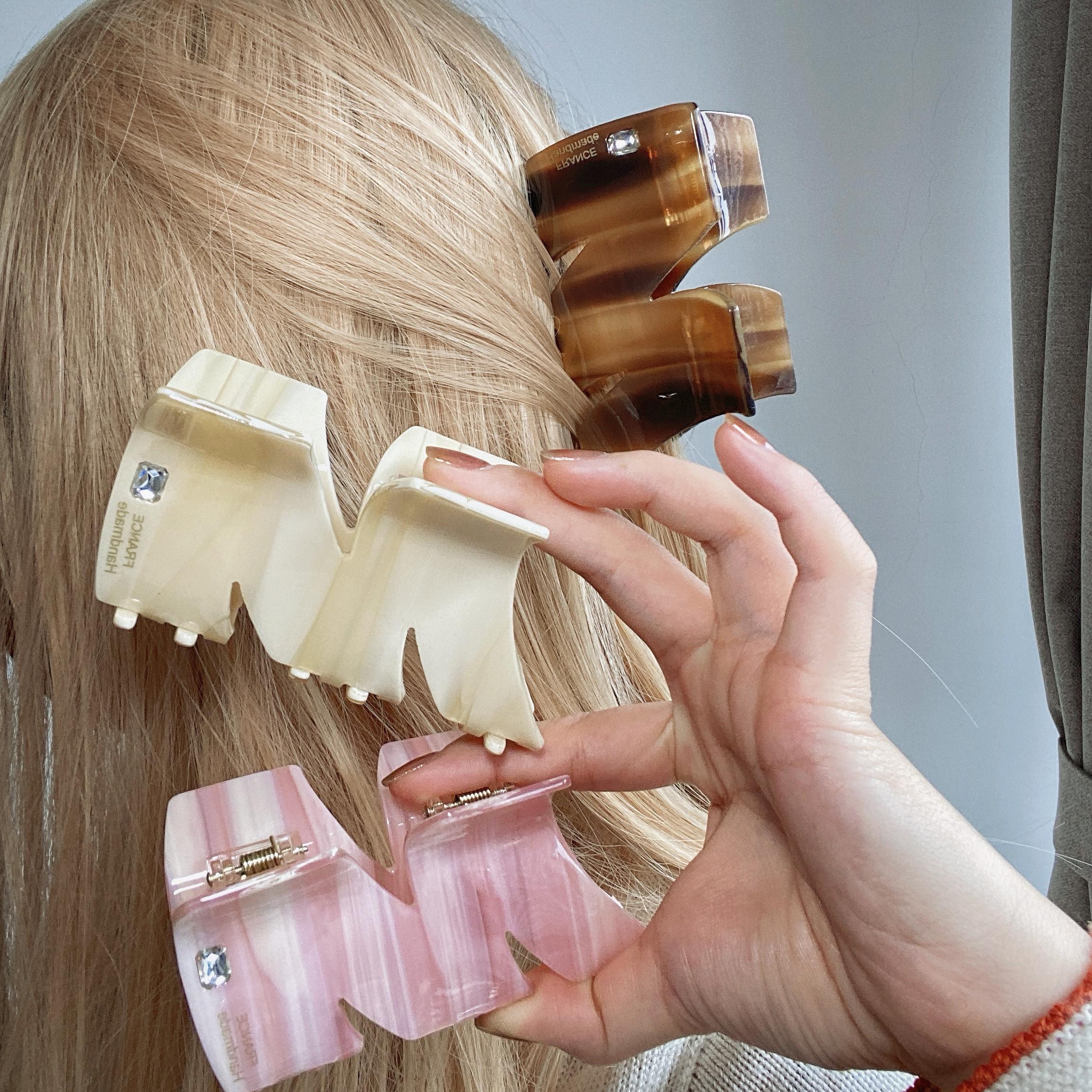 抓夹醋酸日韩造型独特夹大号