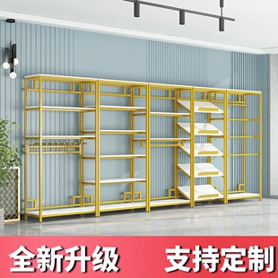 家纺店货架展示架四件套被子枕芯床上用品展架布料双面中岛置物架