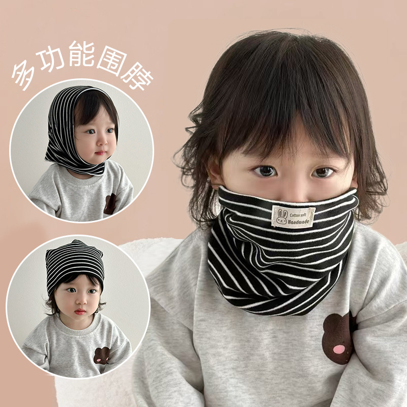 儿童脖套秋冬季澳绒户外防风保暖围巾男女宝宝婴幼儿韩版套头脖套