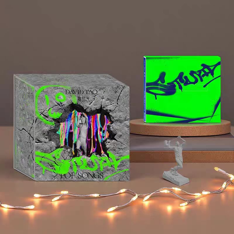 陶喆新专辑STUPID POP SONGS进化完成式CD限量精装版带编码珍藏卡