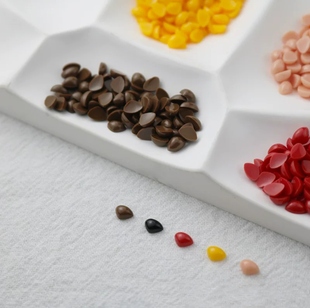 迷你小鼻子平底树脂三角鼻手工毛线玩偶配件diy公仔手工材料配饰