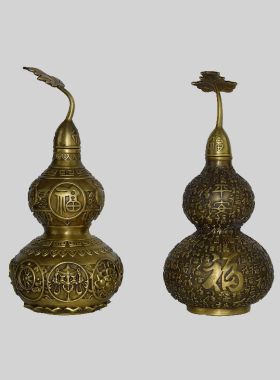 铜葫芦田园风格工艺品