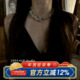 柴夫工作室 X301 日韩叠戴蝴蝶珍珠锁骨链辣妹轻奢镶钻百搭项链
