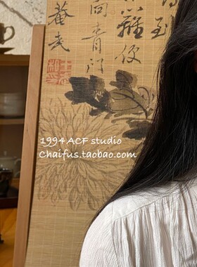 中式手镯植物干果森系耳环