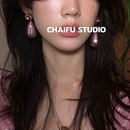 柴夫工作室 复古高级感水滴镶钻耳钉立体奢华冷艳氛围耳环 R904