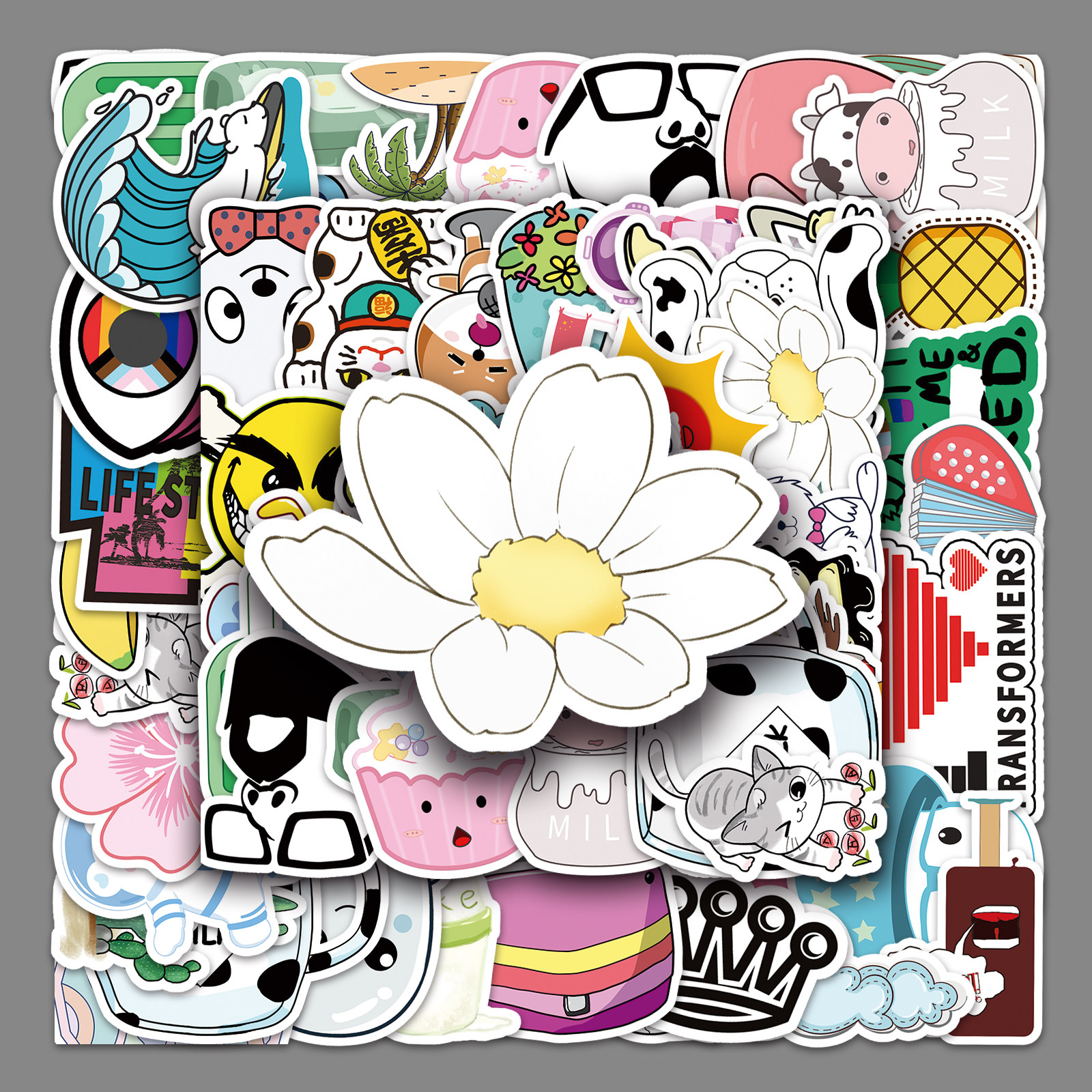 VSCO卡通小清新可爱创意贴纸防水