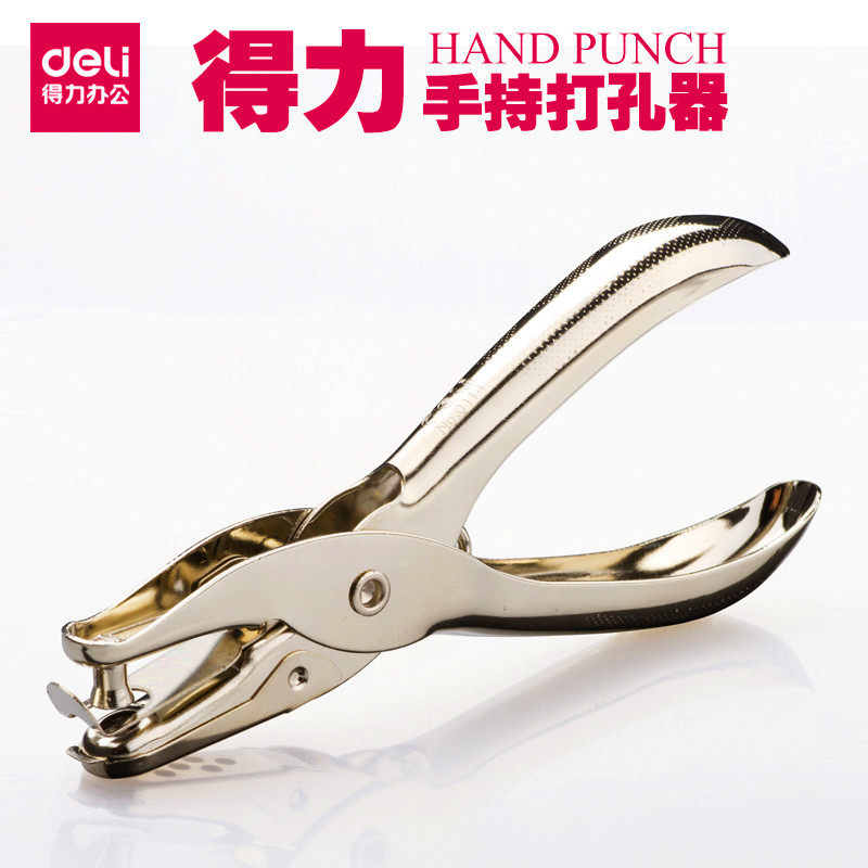 강력한 휴대용 단일 구멍 펀처 펀처는 8 페이지 6MM 구멍 간격 모든 금속 재료 0114를 펀치할 수 있습니다