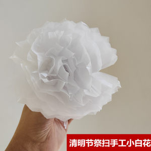 清明节小白花追悼奠仪用祭扫用品