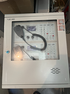 原杰消防壁挂广播功放YJG1480广播电话一体机YJG5211A电源拆配件