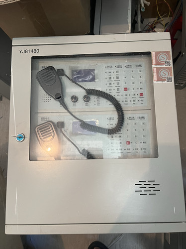 原杰消防壁挂广播功放YJG1480广播电话一体机YJG5211A电源拆配件