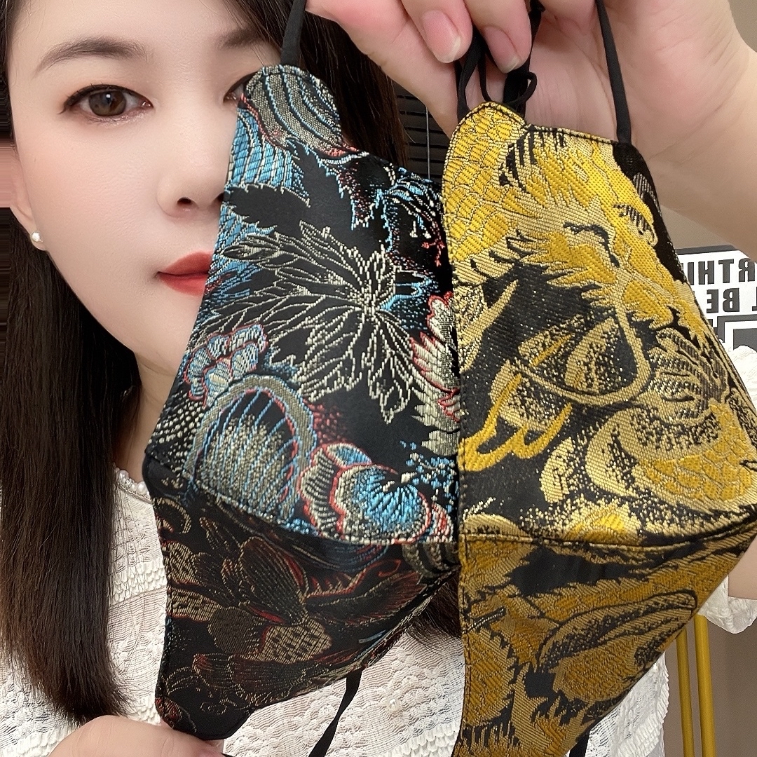 高端提花春秋款立体口罩