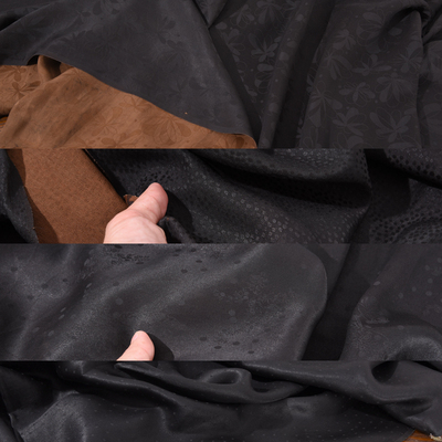 提花香云纱莨绸桑波缎