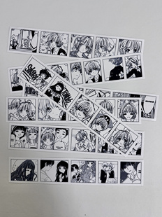 定制百变小影复古邮票系贴纸 复古贴纸 任意两款包邮