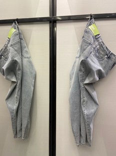 不退不换 面料好穿到飞起的一条牛仔裤 帅气薄款浅色牛仔裤