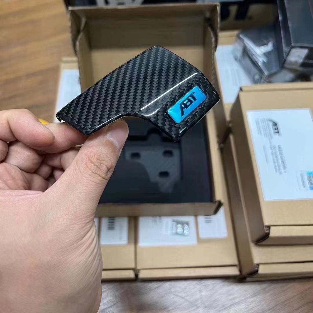 奥迪ABT手球盖A4L A5 RS4 RS5 A6L A7 Q5L Q7 Q8碳纤维手球盖正品