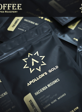 日本Apollon's Gold巴拿马柏林娜庄园水洗瑰夏咖啡豆