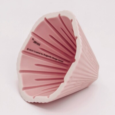 清庭 DW62 粉/墨龙绢手冲滤杯 手冲咖啡 清庭开物 山文系列新作