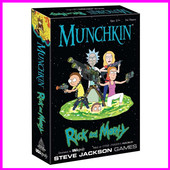 英文版 Morty小白牌瑞克与莫蒂休闲益智卡游戏 And Munchkin Rick